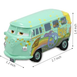 HOMETEAM SP Die-Casting Racers Toy Cars, Safety Alloy Material for Childs, Beauty Color Box Packaging for Your Son Birthday, Inspired by Favorite Characters, Gift for 3+ Years Old (Fillmore)