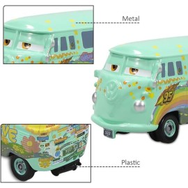 HOMETEAM SP Die-Casting Racers Toy Cars, Safety Alloy Material for Childs, Beauty Color Box Packaging for Your Son Birthday, Inspired by Favorite Characters, Gift for 3+ Years Old (Fillmore)