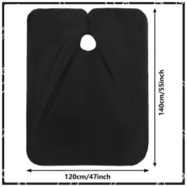 FEBSNOW 2Pcs Barber Cape for Adults,Professional Hair Cutting Cape with Closure Snap Waterproof Salon Capes FEBSNOW 2Pcs Barber Cape for Adults,Professional Hair Cutting Cape with Closure Snap Waterproof Salon Capes