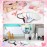 Menkxi 15 Pcs Heart Shaped Handheld Mirror Small Travel Makeup Mirrors with Handle Mini Heart Bulk Plastic Cosmetic Gift for Women (Bright Color)