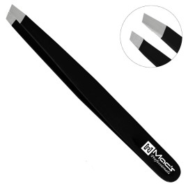 Macs Tweezers Set - Professional Stainless Steel Tweezers for Eyebrows - Great Precision for Facial Hair, Splinter and Ingrown Hair Removal (Black 4 Pcs) Macs Tweezers Set - Professional Stainless Steel Tweezers for Eyebrows - Great Precision for Facial Hair, Splinter and Ingrown Hair Removal (Black 4 Pcs)