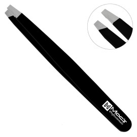 Macs Tweezers Set - Professional Stainless Steel Tweezers for Eyebrows - Great Precision for Facial Hair, Splinter and Ingrown Hair Removal (Black 4 Pcs) Macs Tweezers Set - Professional Stainless Steel Tweezers for Eyebrows - Great Precision for Facial Hair, Splinter and Ingrown Hair Removal (Black 4 Pcs)