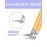 MORGLES Lash Tweezers for Eyelash Extensions, 3 Pcs Eyelash Extension Tweezers for Professionals & Beginners Fanning Volume Lashes