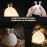 Myratts Led Cute Slug Night Light, Dimmable Kawaii Lamps, Super Squishy Silicone USB Rechargeable Touch Control Night Lamp, Used for Camping Party Room Decor (Slug)