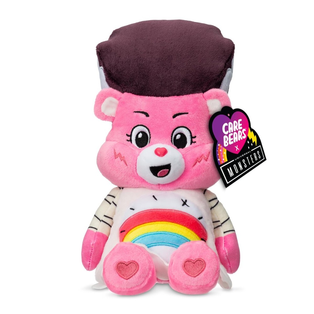 Care Bears Universal Monsters 9 Fun Size Plush - Cheer Bear as Bride of Frankenstein - Soft, Huggable Plushie, Stuffed Animal for Girls and Boys, Ages 4+