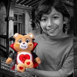 Care Bears Universal Monsters 9 Fun Size Plush - Tenderheart Bear as Dracula - Soft, Huggable Plushie, Stuffed Animal for Girls and Boys, Ages 4+
