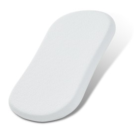 NeoBorn Baby Bassinet Mattress Pad, 30 x 18 Dual Sided Comfort Gel Memory Foam Mattress with Removable Soft Tencel Cover Fit for Halo Bassinest Swivel/Flex/Glide/Premiere/Luxe Series Sleeper