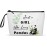 MollyQueen Panda Makeup Bag Panda Gifts Best Gift Idea for Panda Lover Birthday Christmas for Women, Makeup Case for Women