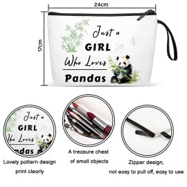 MollyQueen Panda Makeup Bag Panda Gifts Best Gift Idea for Panda Lover Birthday Christmas for Women, Makeup Case for Women MollyQueen Panda Makeup Bag Panda Gifts Best Gift Idea for Panda Lover Birthday Christmas for Women, Makeup Case for Women