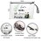 MollyQueen Panda Makeup Bag Panda Gifts Best Gift Idea for Panda Lover Birthday Christmas for Women, Makeup Case for Women