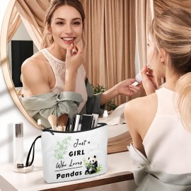 MollyQueen Panda Makeup Bag Panda Gifts Best Gift Idea for Panda Lover Birthday Christmas for Women, Makeup Case for Women MollyQueen Panda Makeup Bag Panda Gifts Best Gift Idea for Panda Lover Birthday Christmas for Women, Makeup Case for Women