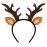 LECHA Christmas Headband with Reindeer Ears for Adults Kids Hair Accessories for Christmas Supplies and Holiday Parties, Deer Antler Headband for Women, Men, Kids, Adults