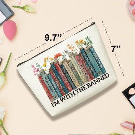 Book Floral Cosmetic Bag, Book Lovers Gifts, Book Gifts Bookish Gifts Readers Library Makeup Bag Inspirational Gifts for Women Sister Librarian Bookworm Girls Graduation Christmas Birthday Gift Book Floral Cosmetic Bag, Book Lovers Gifts, Book Gifts Bookish Gifts Readers Library Makeup Bag Inspirational Gifts for Women Sister Librarian Bookworm Girls Graduation Christmas Birthday Gift