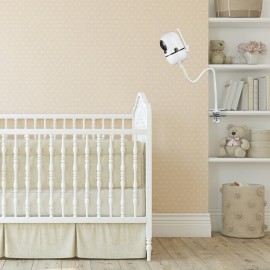 Flexible Baby Monitor Mount Compatible with HelloBaby HB65/HB40/HB6550/HB66/HB6339/HB6550 Pro, ANMEATE SM935E, Baby Camera Mount Without Tools or Wall Damage