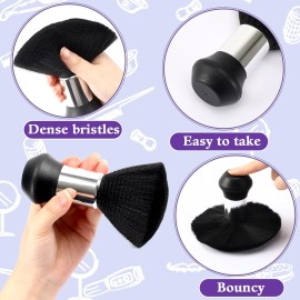 FEBSNOW Kids Hair Cutting Cape, Professional Barber Cape and Neck Duster Brush Cartoon Hairdresser Apron with Adjustable Closure for Children & Adults 55x39 Inches FEBSNOW Kids Hair Cutting Cape, Professional Barber Cape and Neck Duster Brush Cartoon Hairdresser Apron with Adjustable Closure for Children & Adults 55x39 Inches