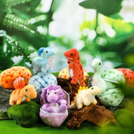 12 Pcs Adopt a Dinosaur Party Favors Bulk 6 Small ..