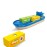 Hape Cargo Ship & Crane | Toy Boat and Crane Playset, for Children Ages 3Y+