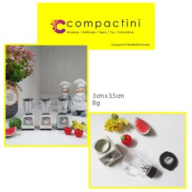 compactini Miniature Set 1:12 Scale Models Dollhouse Accessory Coffee Pots Blenders Oven Rice Cooker Waffle Machine Miniature Dollhouse Kitchen Accessories (Blender(Soft Pink))