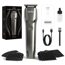 Sejoy Hair Clippers for Men Beard Trimmer with USB Rechargeable, Professional Cordless Hair Trimmer, Rechargeable Home Haircut for Men Women Kids Children,Cutting Beard Trimmer Barber Machine Sejoy Hair Clippers for Men Beard Trimmer with USB Rechargeable, Professional Cordless Hair Trimmer, Rechargeable Home Haircut for Men Women Kids Children,Cutting Beard Trimmer Barber Machine