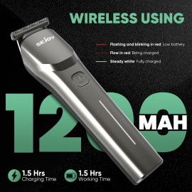 Sejoy Hair Clippers for Men Beard Trimmer with USB Rechargeable, Professional Cordless Hair Trimmer, Rechargeable Home Haircut for Men Women Kids Children,Cutting Beard Trimmer Barber Machine Sejoy Hair Clippers for Men Beard Trimmer with USB Rechargeable, Professional Cordless Hair Trimmer, Rechargeable Home Haircut for Men Women Kids Children,Cutting Beard Trimmer Barber Machine