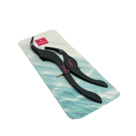 Kooyou 2 Pcs Eyelash Tweezers Set,Phoenix Lash Applicator Set,Cluster Eye Lash Extension Tweezers, Ergonomic Tail Dsigned for DIY Lash Extensions and False Lashes,Set Tool Includes Mini and Normal