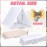Halloscume 5 Pcs Sleepover Tent Set for Kids Includes Teepee Tent Inflatable Airbed (with Air Pump) 2 Fitted Sheets Star Lights String, Kids Travel Bed Inflatable for Girls Boys Indoor Outdoor