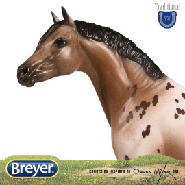 Breyer Horses Traditional Series | Orren Mixer | Pony of The Americas Club | Horse Figurine | 11.5 L X 8.5 H | Model 1883, Brown