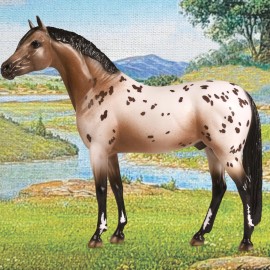 Breyer Horses Traditional Series | Orren Mixer | Pony of The Americas Club | Horse Figurine | 11.5 L X 8.5 H | Model 1883, Brown