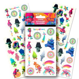 Trolls Coloring and Stickers Activity Book Bundle with Coloring Book, Trolls Activity Packs, Stickers, and More