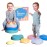 Stepping Stones for Toddlers | 6pcs Durable Non-Slip Stones | Encourage Toddler Balance & Gross Motor Skills | Indoor & Outdoor Toys | Obstacle Course and Gifts for Toddlers