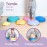 Stepping Stones for Toddlers | 6pcs Durable Non-Slip Stones | Encourage Toddler Balance & Gross Motor Skills | Indoor & Outdoor Toys | Obstacle Course and Gifts for Toddlers