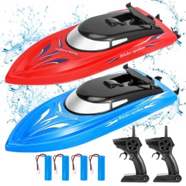 2 Pack RC Boat Remote Control Boats for Pools and ..