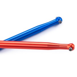 JGGZONE Tra-xxas Aluminum Alloy Slash VXL 4x4 Big Bone Center Driveshaft Outdrives 1/10 RC Upgrades Parts (Red)