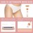 COOL CARRY Eletric Razor for Woman,4 in 1 Rechargeable Bikini Trimmer and Shaver, Wet/Dry Electric Body Hair Coldless Waterproof Facial Hair Removal Razor Painless Trimming of Pubic Face arms Legs