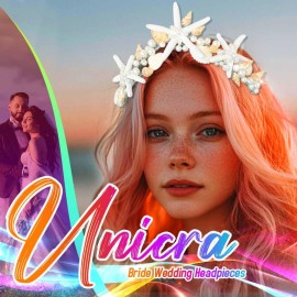 Unicra Starfish Crown and Tiaras Silver Pearl Bridal Headband Beach Headpiece Wedding Hair Accessories for Women and Girls Unicra Starfish Crown and Tiaras Silver Pearl Bridal Headband Beach Headpiece Wedding Hair Accessories for Women and Girls