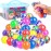 36 Pack Squishy Ball, Stress Balls Bulk for Adults, Mini Stress Balls, Anti-Anxiety and Fidget Balls to Relax, Birthday Gifts, Goodie Bag Stuffers