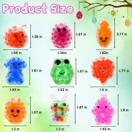 24 PCS Easter Mini Balls Easter Basket Stuffers Easter Egg Fillers Gifts Party Favors