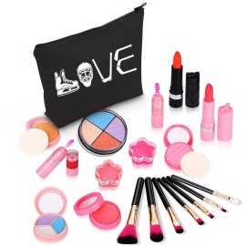 ZJXHPO Hockey Player Cosmetic Bag Ice Hockey Travel Case Gift Hockey Mom Survival Kit Hockey Team Gift Hockey Lover Makeup Zipper Pouch Bag (BL Hockey Love)