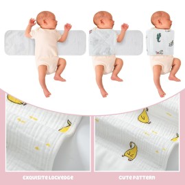 Funnysoft 6 Pcs Newborn Snuggle Strap Adjustable Arms Swaddle Band Baby Belly Band Arms Safe Swaddle Sleep Wrap Blanket for Newborn Infant Boy Girls (Cute Classic Style)
