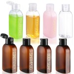 Cosywell Travel Bottles for Toiletries 8PCS 3.4oz Travel Shampoo Bottles TSA Approved Travel Size Bottles Travel Containers Leak Proof Empty Lotion Bottles with Flip Cap