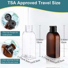 Cosywell Travel Bottles for Toiletries 8PCS 3.4oz Travel Shampoo Bottles TSA Approved Travel Size Bottles Travel Containers Leak Proof Empty Lotion Bottles with Flip Cap Cosywell Travel Bottles for Toiletries 8PCS 3.4oz Travel Shampoo Bottles TSA Approved Travel Size Bottles Travel Containers Leak Proof Empty Lotion Bottles with Flip Cap