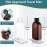 Cosywell Travel Bottles for Toiletries 8PCS 3.4oz Travel Shampoo Bottles TSA Approved Travel Size Bottles Travel Containers Leak Proof Empty Lotion Bottles with Flip Cap