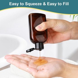 Cosywell Travel Bottles for Toiletries 8PCS 3.4oz Travel Shampoo Bottles TSA Approved Travel Size Bottles Travel Containers Leak Proof Empty Lotion Bottles with Flip Cap Cosywell Travel Bottles for Toiletries 8PCS 3.4oz Travel Shampoo Bottles TSA Approved Travel Size Bottles Travel Containers Leak Proof Empty Lotion Bottles with Flip Cap