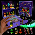 AWZNG 18pcs Potion Bottles Kits For Girls,Fairy Mixies Bottles with Potion For Christmas And Hallween Decorations For Children,Creativity Art Toy for Girls, Fun Birthday Gift Toys for Girl 6 7 8 9 10+