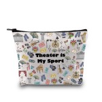 Zuo Bao Theater Makeup Bag Actor Gift Theater is My Sport Cosmetic Bag Musical Movie Theater Gift (Theater is My Sport)