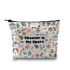 Zuo Bao Theater Makeup Bag Actor Gift Theater is My Sport Cosmetic Bag Musical Movie Theater Gift (Theater is My Sport)