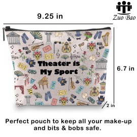 Zuo Bao Theater Makeup Bag Actor Gift Theater is My Sport Cosmetic Bag Musical Movie Theater Gift (Theater is My Sport)