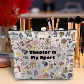 Zuo Bao Theater Makeup Bag Actor Gift Theater is My Sport Cosmetic Bag Musical Movie Theater Gift (Theater is My Sport)