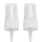 OAK & SAGE 2 White Fine Mist Spray Caps with 6.75 Dip Tube (.16 cc Output) - 24/410 Cap Size - 2 Total