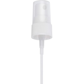 OAK & SAGE 2 White Fine Mist Spray Caps with 6.75 Dip Tube (.16 cc Output) - 24/410 Cap Size - 2 Total